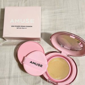 hấn nước AMUSE Dew Power Vegan Cushion căng bóng SPF50+